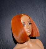 Fall orange bob