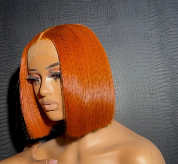 Fall orange bob